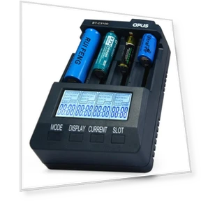 Digital Smart 4-Slot LCD Charger — Chargers, QQs