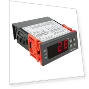 Digital Temperature Controller with Defrost and Alarm — Climate Control Devices, Painter