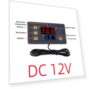 Digital Temperature Controller with LED Display — Climate Control Devices, Meiteai-All