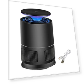 Fly Trap Lamp with 7-Blade Fan — Portable Cooling Solutions, Cleaner Products