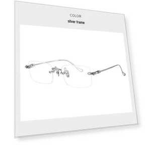 Frameless Anti-Blue Light Smart Zoom Reading Glasses — Reading Glasses, Millioner