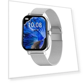 Fully Touchscreen Bluetooth Watch with Call Answering, Waterproof, Heart Rate Monitor and Fitness Tracker — Smartwatches, Xiaomi