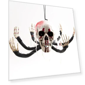 Halloween Ceiling Decoration Six-Armed Skeleton Ghost — Fossils, KITCHEN-MALL