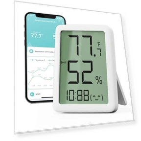Indoor Thermometer Hygrometer — Home Climate Control, Motivational Running
