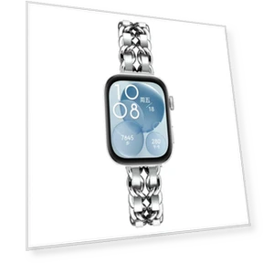 Leather and Metal Watch Strap — Bands, PINSENDA