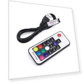 LED RGB Controller with Wireless Remote — LED Strips, COOKING-MALL