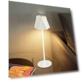 Rechargeable LED Desk Lamp with Touch Switch — Book Lights, COOKING-MALL