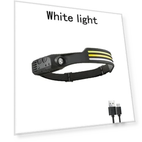 Rechargeable USB Headlamp with Motion Sensor — Garden Illumination, YH FlashLight