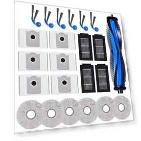 Robot Vacuum Accessories Replacement Parts Kit — Parts & Accessories, ECOVACS