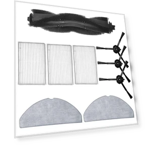 Robot Vacuum Cleaner Replacement Accessories — Smart Cleaning Robots, ILIFE