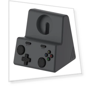 Silicone Charging Dock Station Cable Charger Holder for Smart Watches Stable Desktop Watch Holder — Smartwatch Charging Solutions, HIMO Group