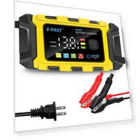 Smart Color LCD Display Car Charger — Chargers, loverin