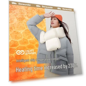 Smart Heating Scarf — Electric Throws, Beneath the Banana