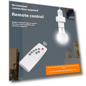 Smart Lamp Socket Adapter with Remote Control — Light Sockets, Minor Gentry
