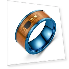 Smart Ring with Dual Dragon Oil Drip Design — Smart Rings, SILVERHOO