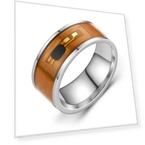 Smart Ring with NFC and Dragon Design — Smart Rings, SILVERHOO