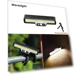 Solar Lights with Motion Sensor and Adjustable Octopus Stand — Outdoor Security & Flood Lighting, HIMO Group