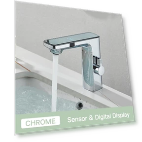 Touchless Sensor Faucet with Smart Digital Display — Aerators, ZCJ