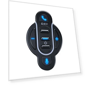 Universal Waterproof Wireless Media Controller — Wireless Headsets for Powersports, Cars Auto Home