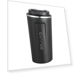 Vacuum Insulated Cup with Smart Temperature Display — Beverage Warmers, Listing stainless utensil