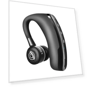 Wireless Bluetooth Headset with Over-Ear Clip, Long Battery Life, Noise Cancellation, Digital Display, and Waterproof... — Headsets, AI Supermarket
