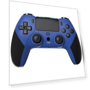 Wireless Gaming Controller with Vibration, 6-Axis Motion, and Macro Programming — Controllers, Gaming Bay