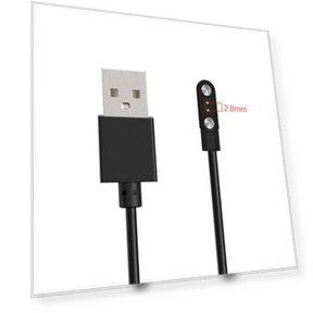 2-pin magnetic charging cable — Smartwatch Charging Solutions, 16Double8