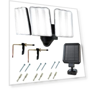3-Light Solar Sensor Light — Motion Sensors, DAISHIN