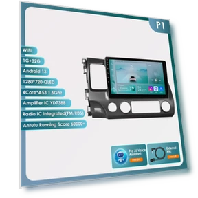 4G Android Car Stereo with GPS Navigation — In-Dash, Hizpo