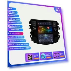 9.7 Inch Display Screen Carplay Android Multimedia Player — In-Dash, OSSURET