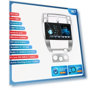 AI Android Car Stereo with GPS Navigation — In-Dash, Hizpo