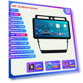 Android Car Multimedia System with Apple CarPlay — In-Dash, Hizpo