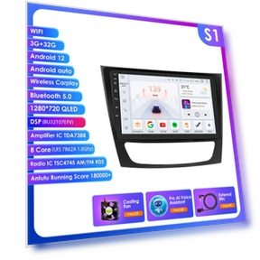 Android Car Radio with CarPlay and Android Auto — In-Dash, OSSURET