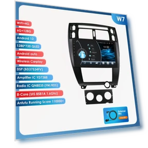 Android Car Radio with Touchscreen — In-Dash, Hizpo