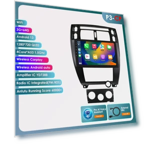 Android Car Radio with Touchscreen — In-Dash, Hizpo