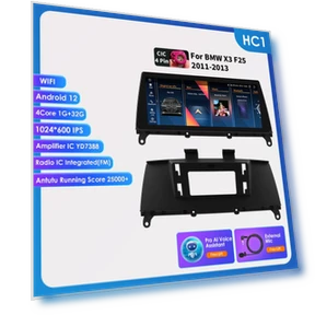 Android Car Stereo for BMW X3 X4 with Android Auto and CarPlay — In-Dash, OSSURET