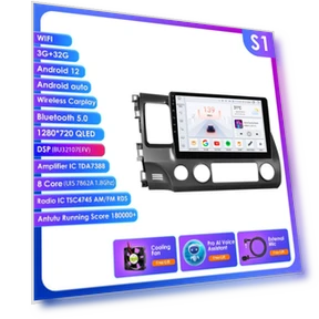 Android Car Stereo with 4G, GPS, and 7-inch Touchscreen — Car Installation Essentials, Hizpo