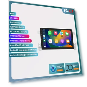 Android Car Stereo with 9.5-inch QLED Display — In-Dash, SMARTY Trend