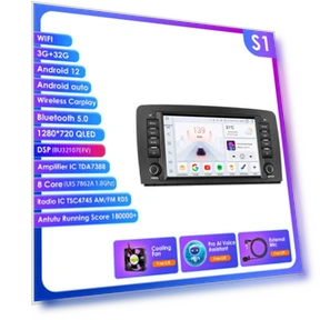 Android Car Stereo with Wireless CarPlay and Android Auto — In-Dash, Hizpo