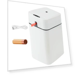 Automatic Induction Motion Sensor Touchless Trash Can — Kitchen Cans, Weichao