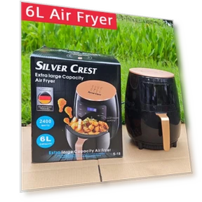 Automatic Large Capacity Touch Control Air Fryer — Air Fryers, SilverCrest