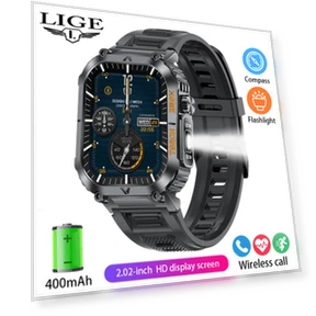 Bluetooth Call Smartwatch with LED Backlight — Smartwatches, LIGE