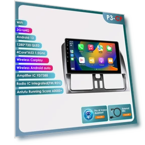 Car Multimedia Head Unit with Apple CarPlay and Android Auto — In-Dash, SMARTY Trend