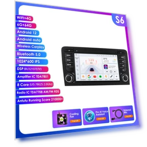 Car Multimedia Player with CarPlay and Android Auto — In-Dash, Hizpo