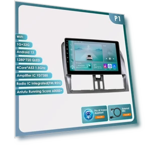 Car Multimedia System with Apple CarPlay and Android Auto — In-Dash, OSSURET