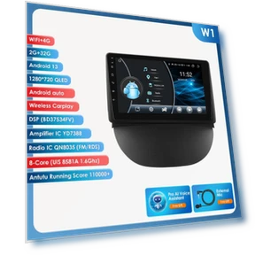 Car Multimedia Video Player with WIFI and Intelligent Screen — In-Dash, Hizpo