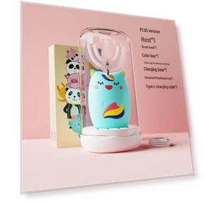 Children's U-Shaped Sonic Electric Toothbrush — Kids' Electric Toothbrushes, Qianbaimei