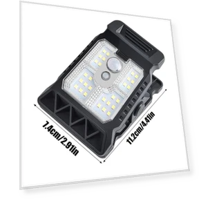 Clip on Solar Lights with Motion Sensor — Outdoor Security & Flood Lighting, Mellow Home