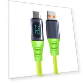 Data Cable with Smart Chip and Digital Display — USB, Baseus