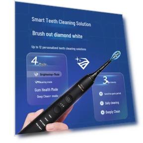 DiamondClean Smart Sonic Electric Toothbrush — Rotating Electric Toothbrushes, Philips